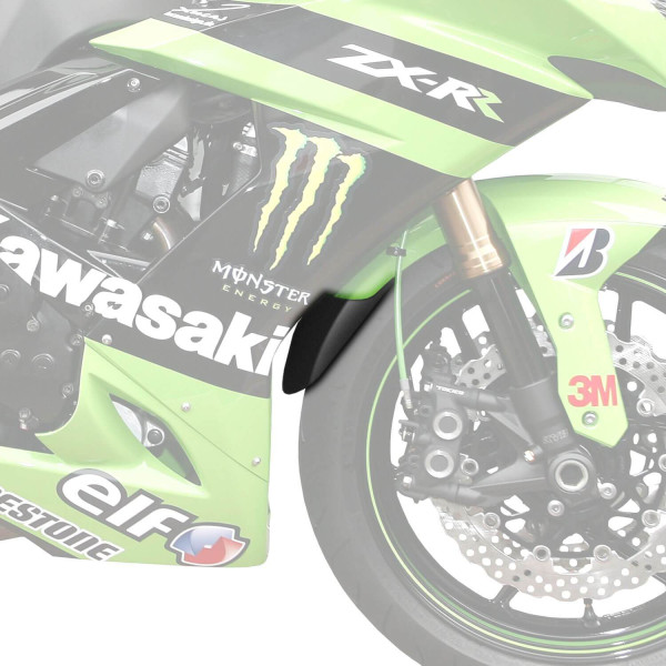 Pyramid Plastics Pyramid extenda fenda | matte black | kawasaki ninja zx-6r 2005>2008